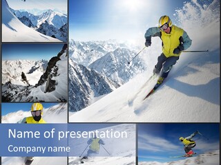 Lifestyle Extreme Lift PowerPoint Template
