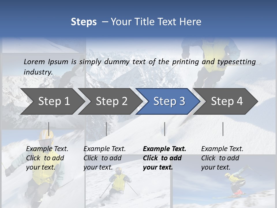 Lifestyle Extreme Lift PowerPoint Template