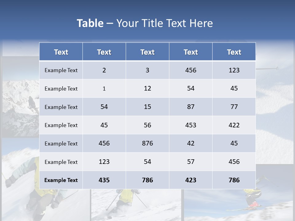 Lifestyle Extreme Lift PowerPoint Template