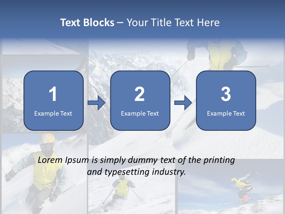 Lifestyle Extreme Lift PowerPoint Template