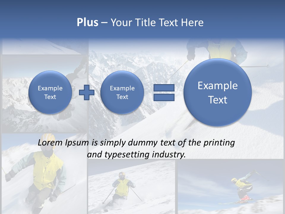 Lifestyle Extreme Lift PowerPoint Template