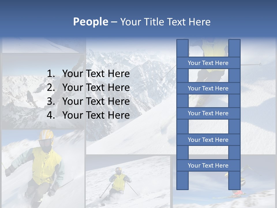 Lifestyle Extreme Lift PowerPoint Template