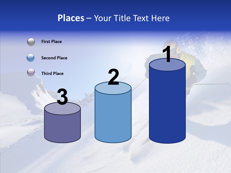 Cold Jacket Snow PowerPoint Template