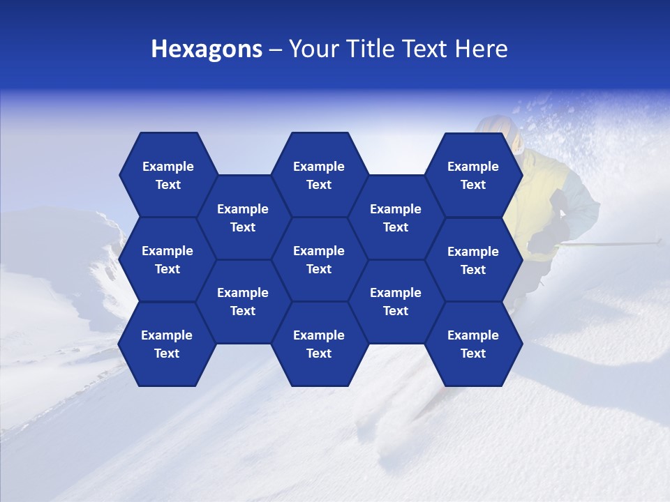 Cold Jacket Snow PowerPoint Template