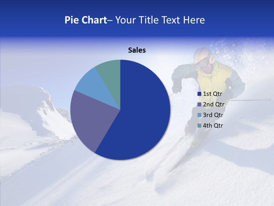 Cold Jacket Snow PowerPoint Template