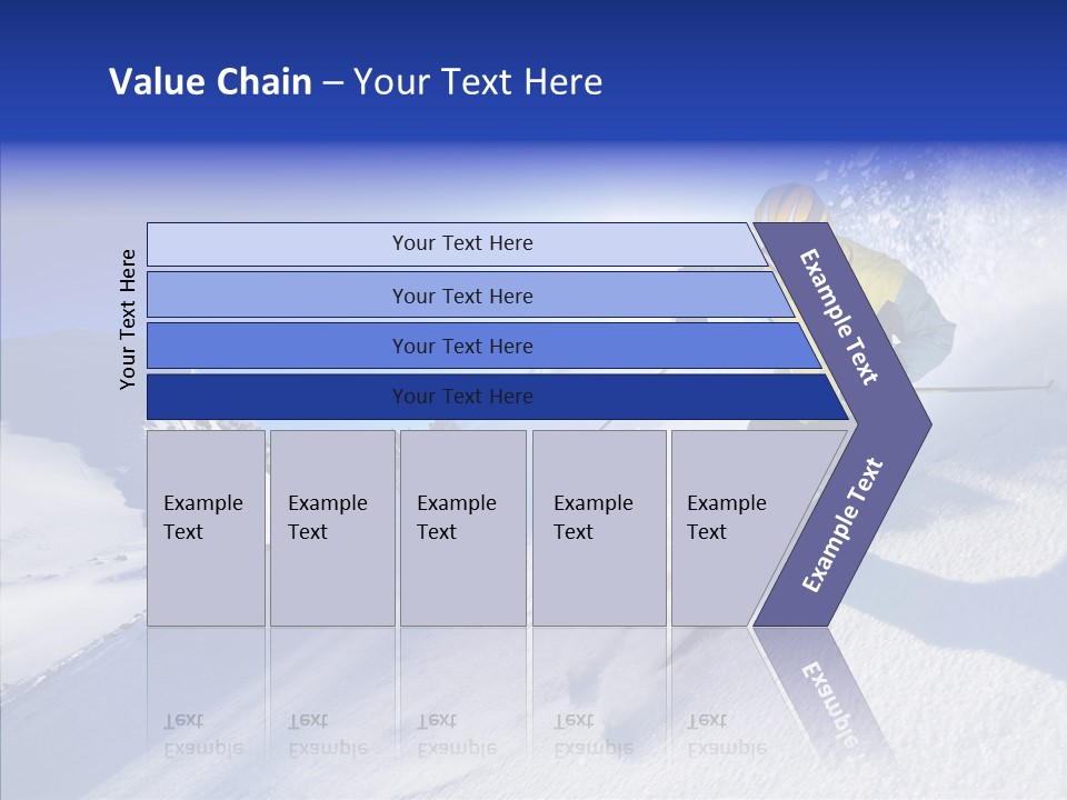 Cold Jacket Snow PowerPoint Template