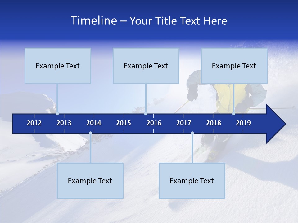 Cold Jacket Snow PowerPoint Template