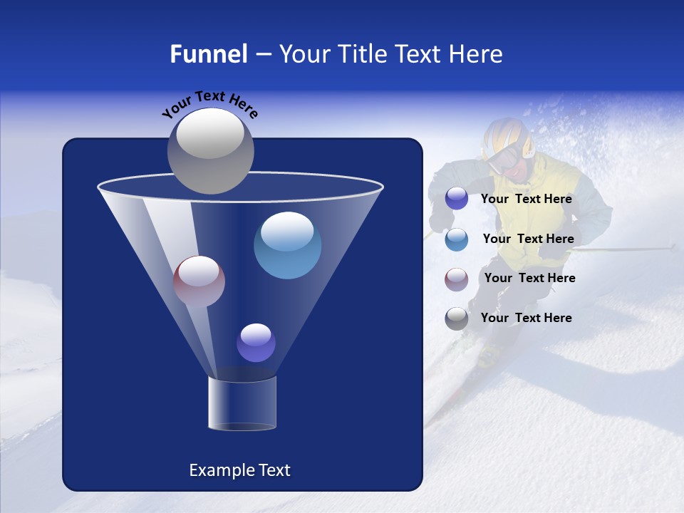 Cold Jacket Snow PowerPoint Template