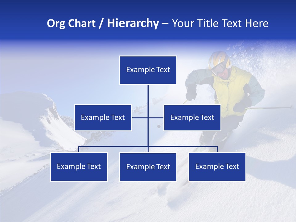 Cold Jacket Snow PowerPoint Template