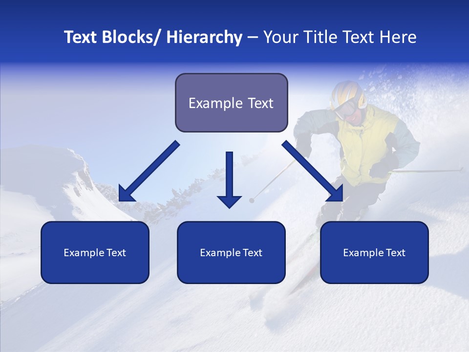 Cold Jacket Snow PowerPoint Template