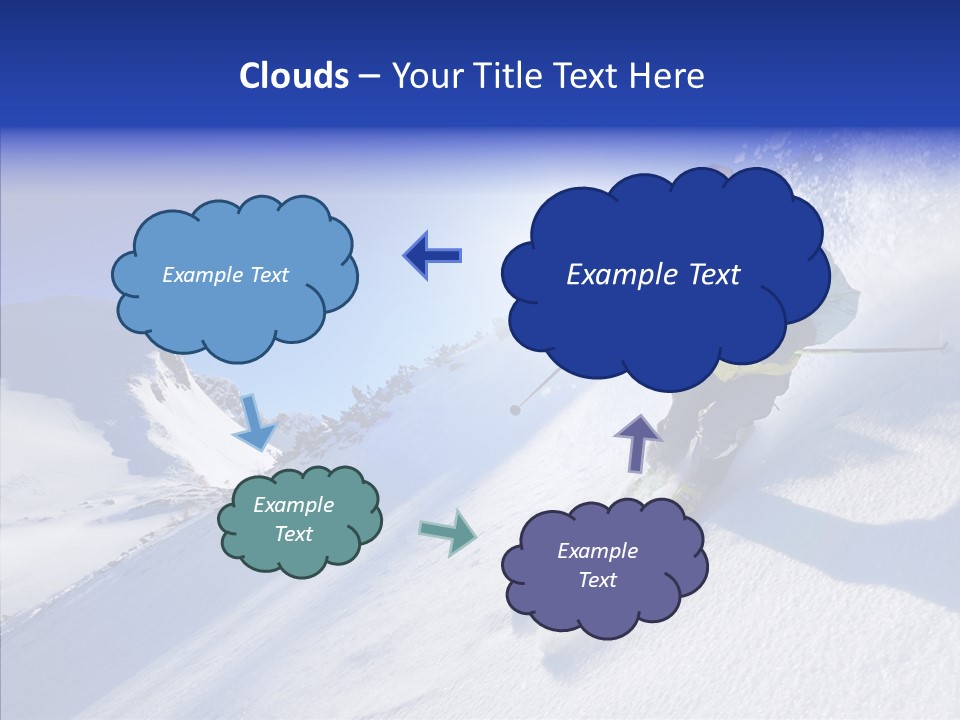 Cold Jacket Snow PowerPoint Template