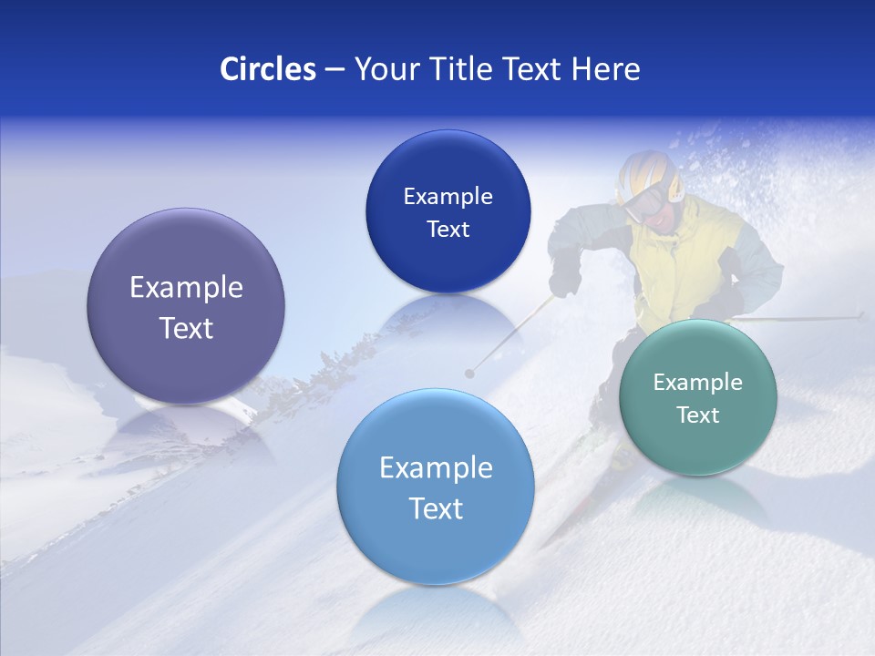 Cold Jacket Snow PowerPoint Template