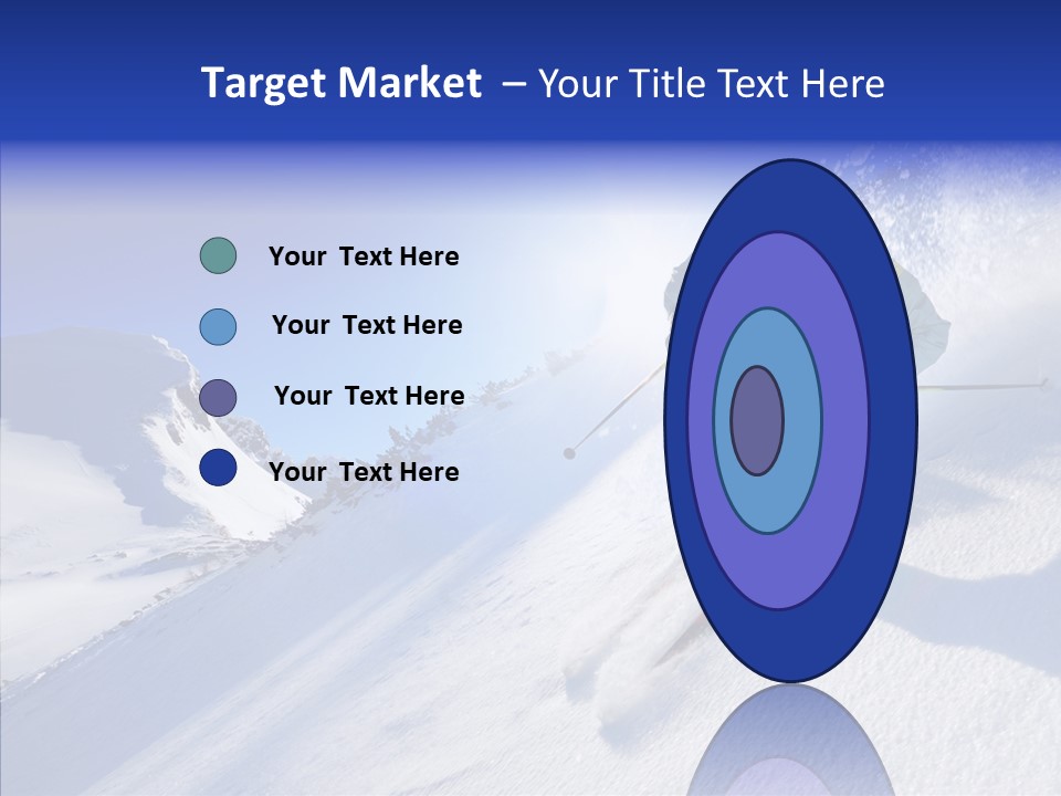 Cold Jacket Snow PowerPoint Template