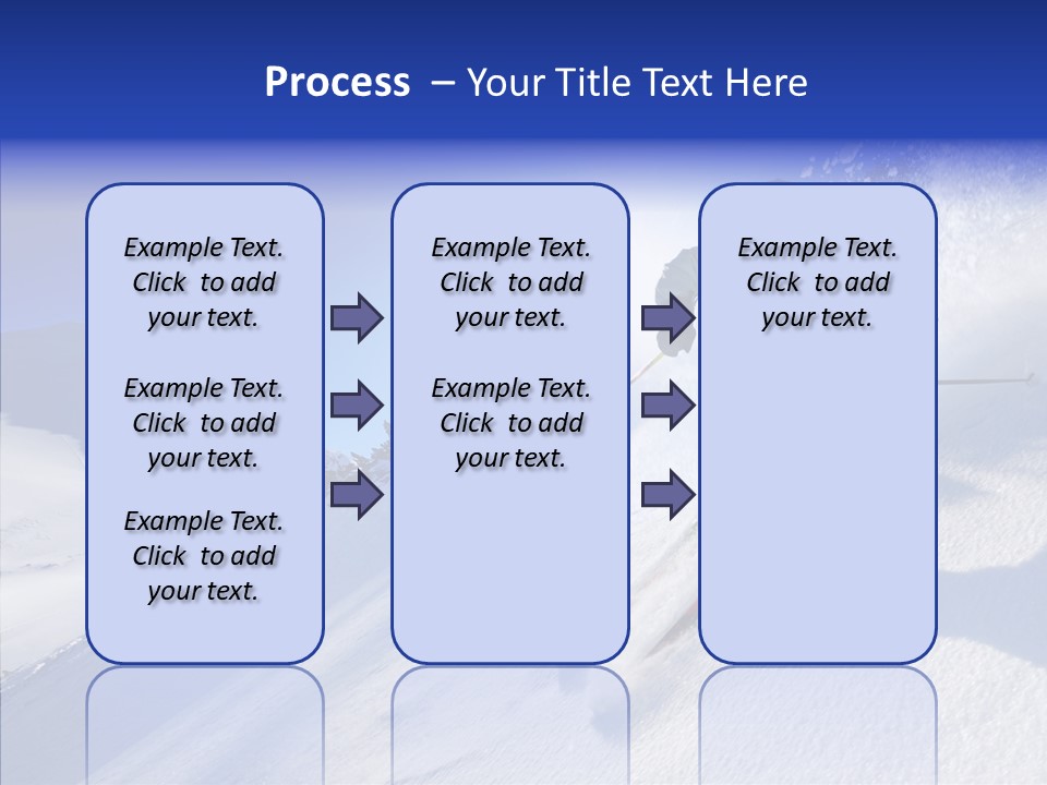 Cold Jacket Snow PowerPoint Template