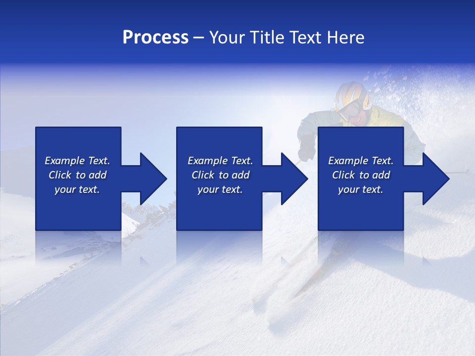 Cold Jacket Snow PowerPoint Template