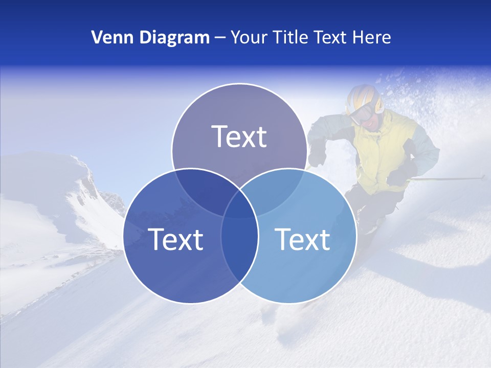 Cold Jacket Snow PowerPoint Template