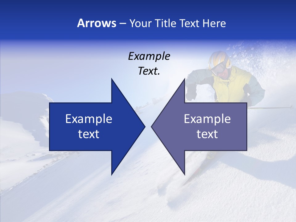 Cold Jacket Snow PowerPoint Template