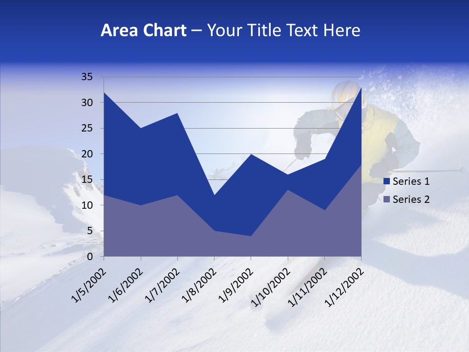 Cold Jacket Snow PowerPoint Template