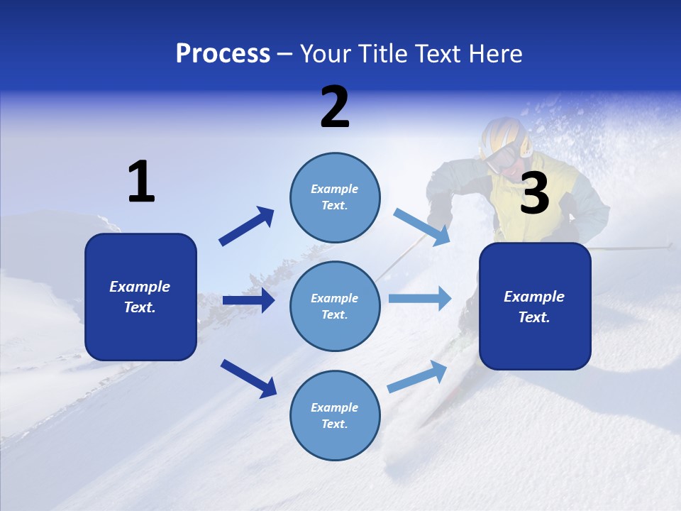 Cold Jacket Snow PowerPoint Template