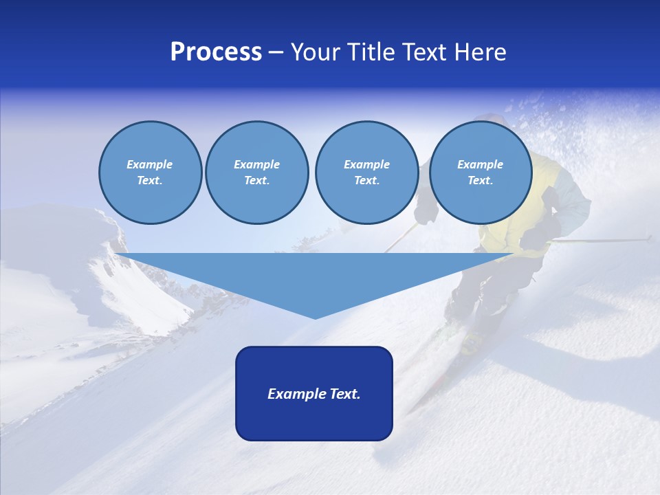 Cold Jacket Snow PowerPoint Template