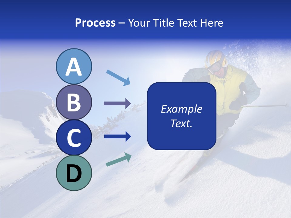 Cold Jacket Snow PowerPoint Template