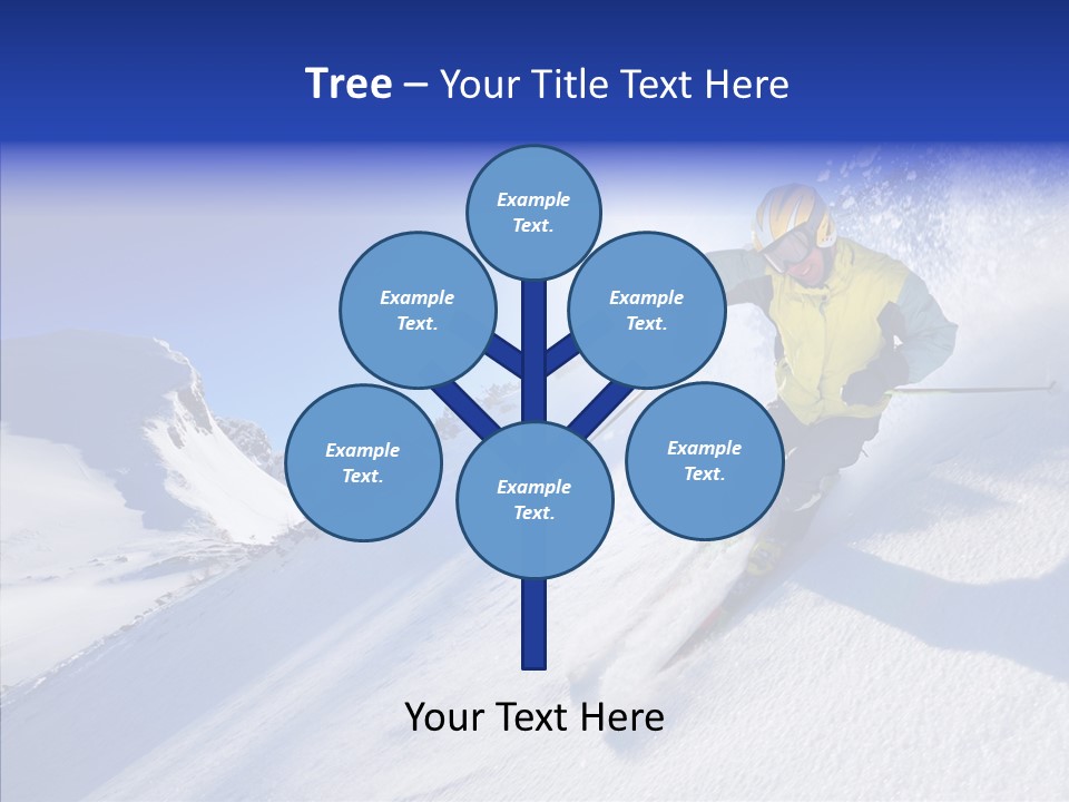 Cold Jacket Snow PowerPoint Template