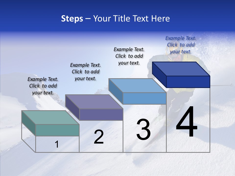 Cold Jacket Snow PowerPoint Template