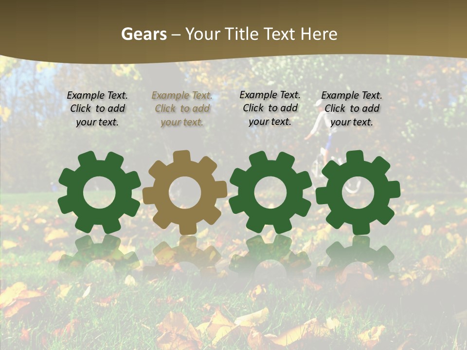 Active Sunlight Cover PowerPoint Template