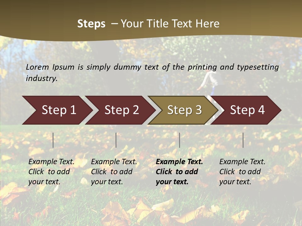 Active Sunlight Cover PowerPoint Template