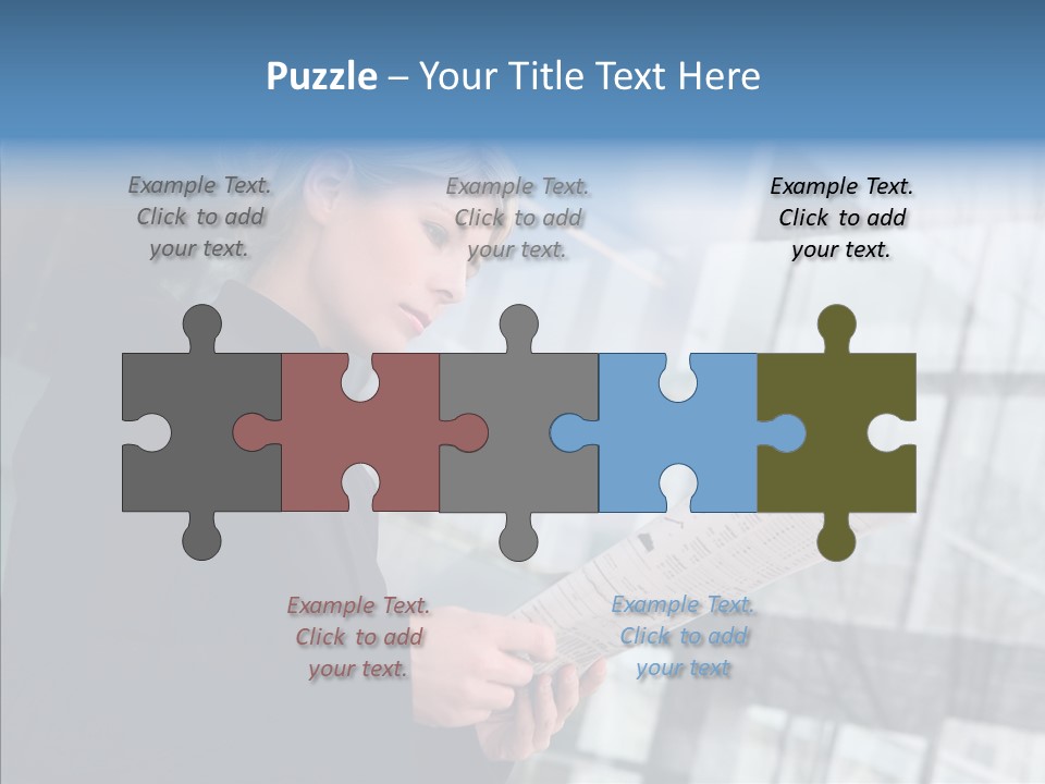 Intelligent Growth Trade PowerPoint Template