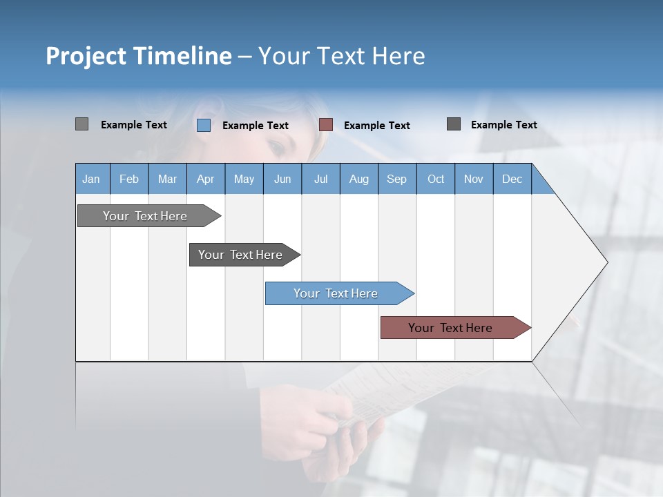Intelligent Growth Trade PowerPoint Template