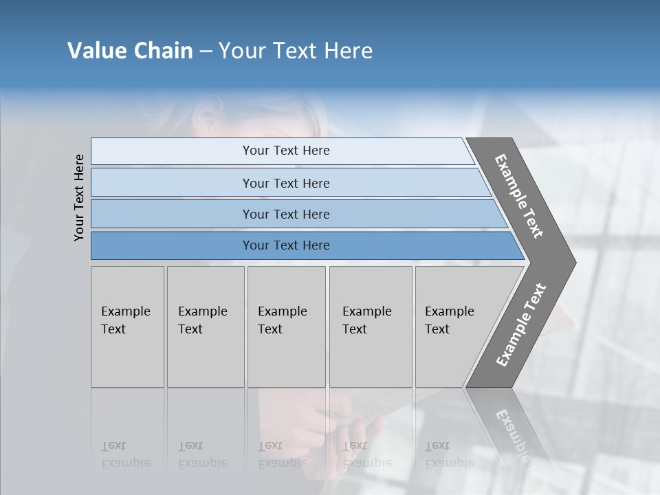 Intelligent Growth Trade PowerPoint Template