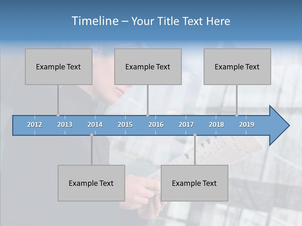 Intelligent Growth Trade PowerPoint Template