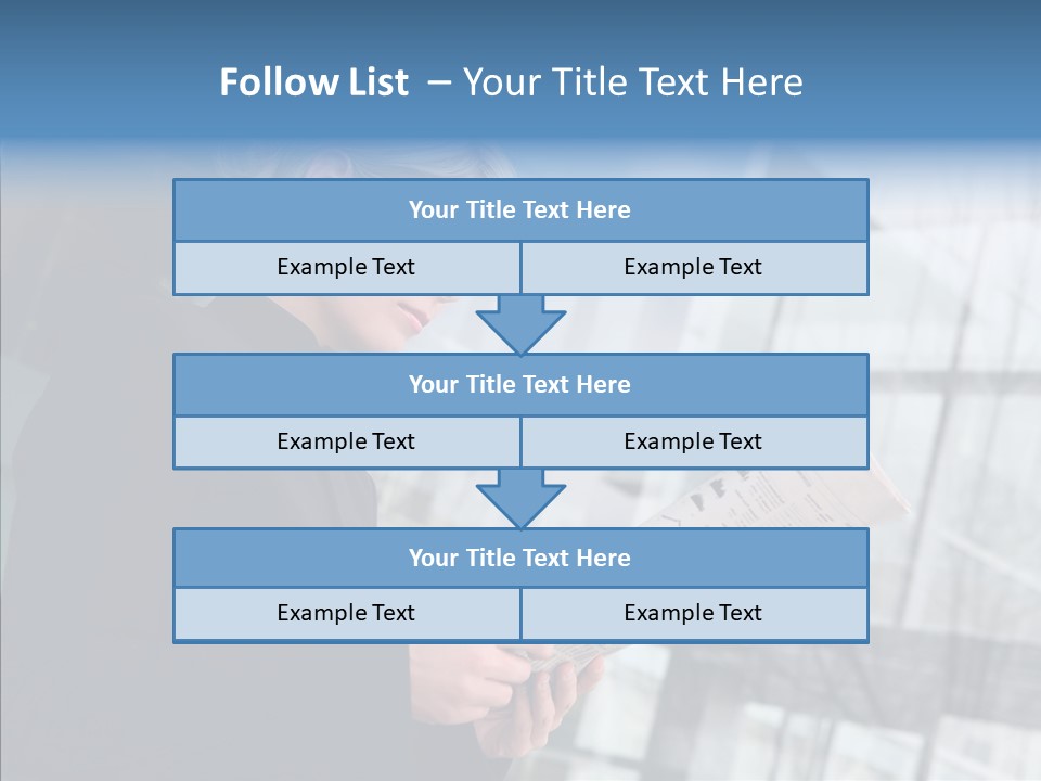 Intelligent Growth Trade PowerPoint Template