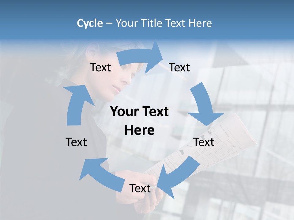 Intelligent Growth Trade PowerPoint Template