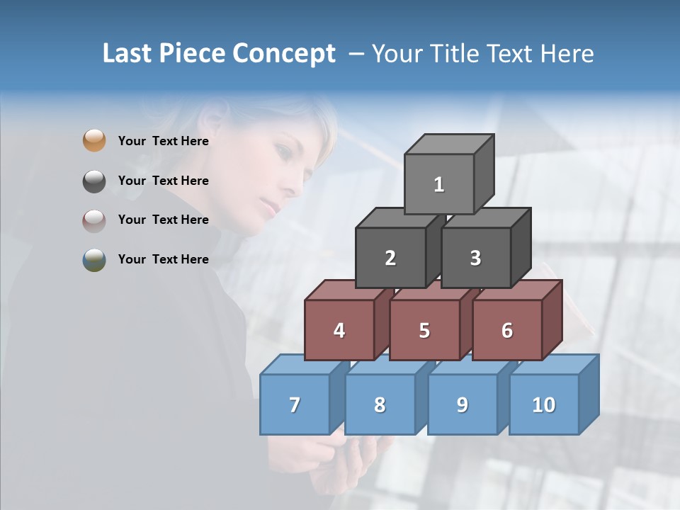 Intelligent Growth Trade PowerPoint Template