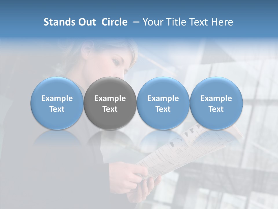 Intelligent Growth Trade PowerPoint Template