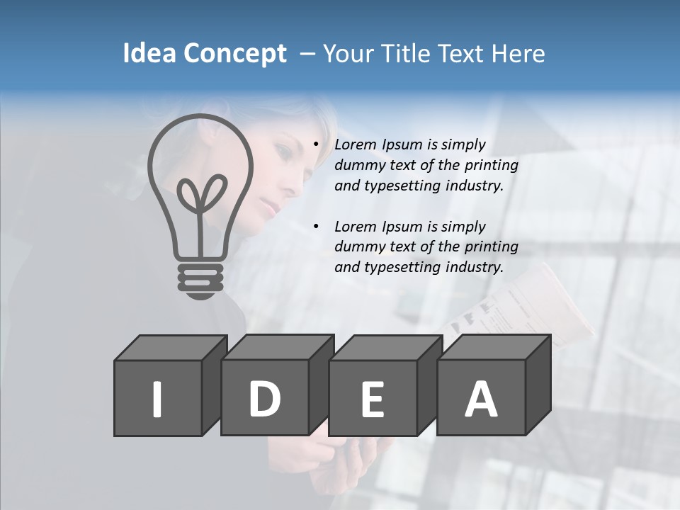Intelligent Growth Trade PowerPoint Template