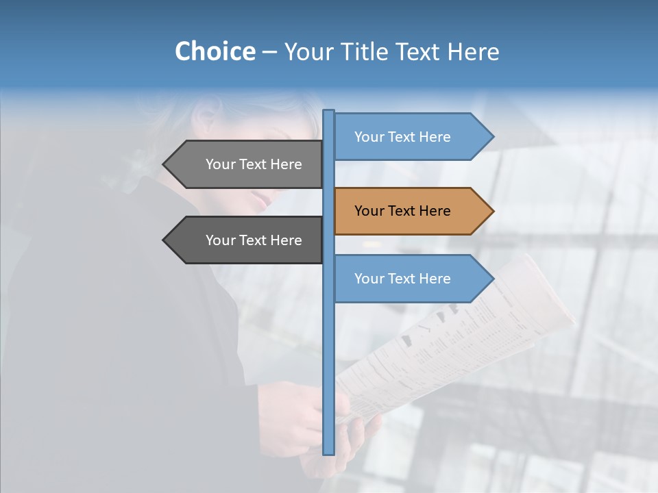 Intelligent Growth Trade PowerPoint Template