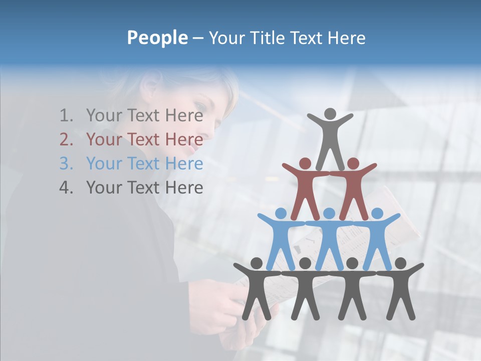 Intelligent Growth Trade PowerPoint Template