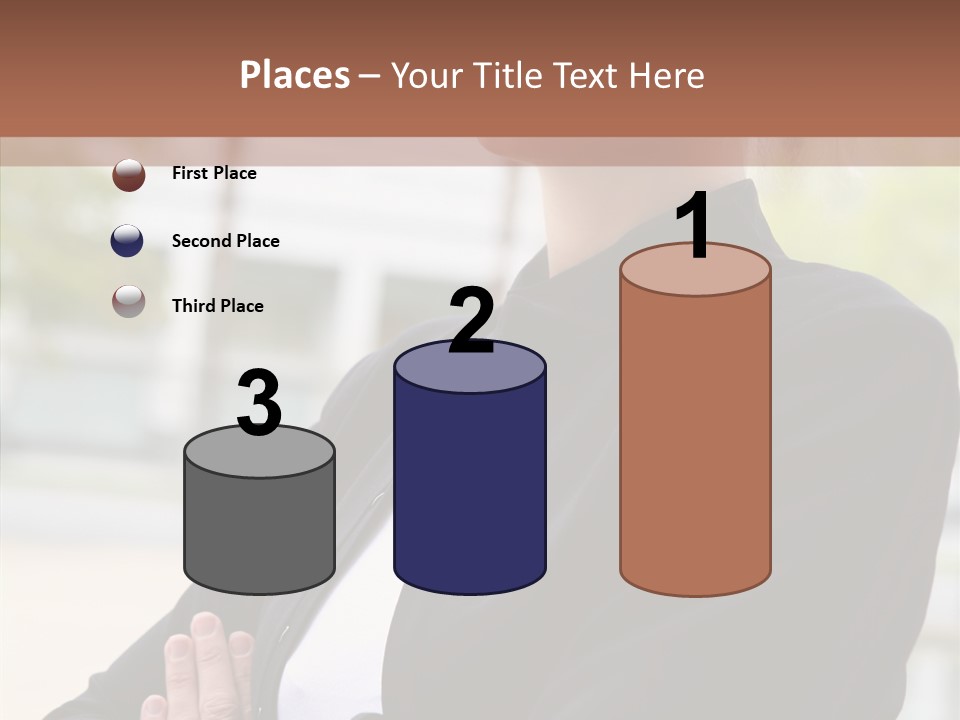 Beautiful Stern Young PowerPoint Template