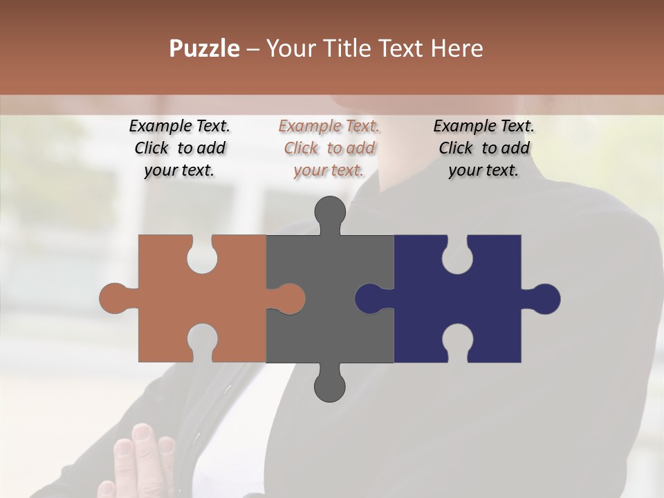 Beautiful Stern Young PowerPoint Template