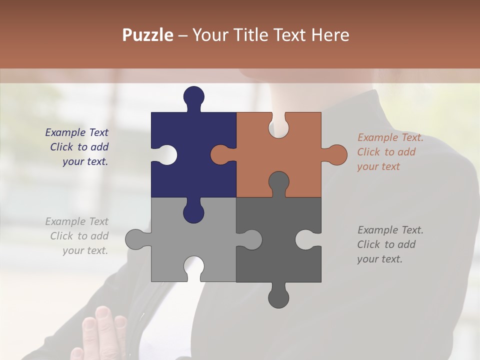 Beautiful Stern Young PowerPoint Template
