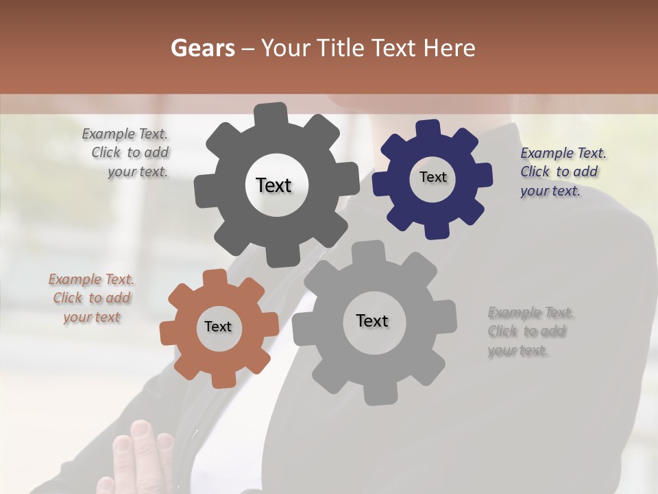 Beautiful Stern Young PowerPoint Template