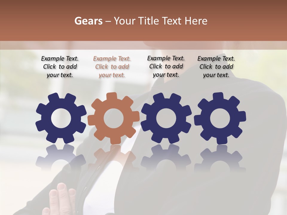 Beautiful Stern Young PowerPoint Template