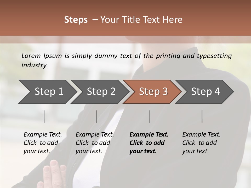 Beautiful Stern Young PowerPoint Template