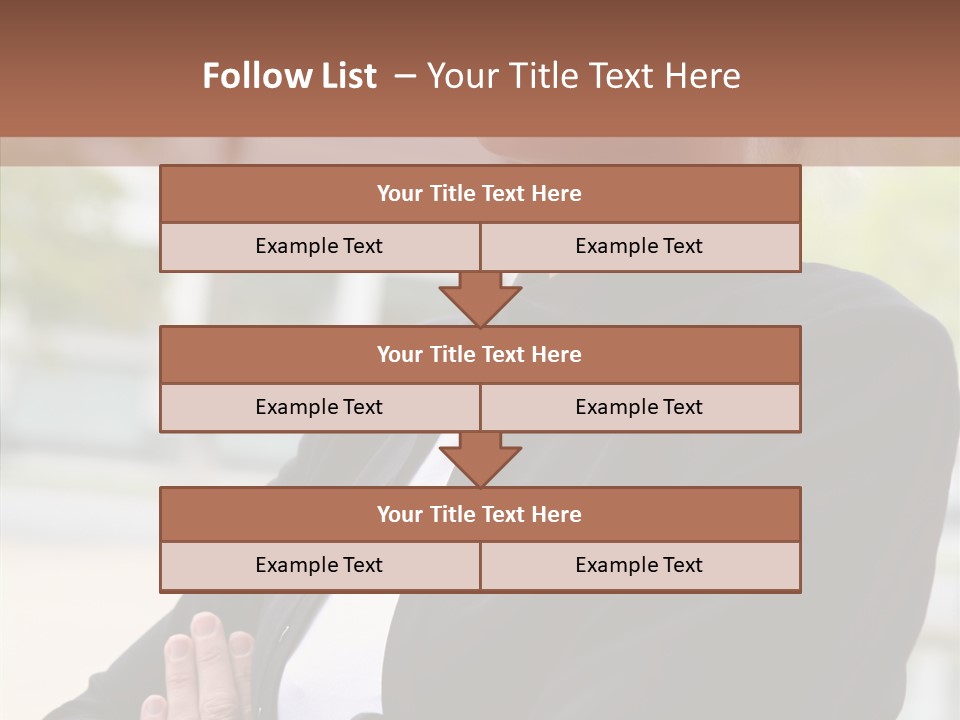 Beautiful Stern Young PowerPoint Template