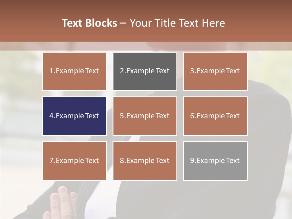Beautiful Stern Young PowerPoint Template