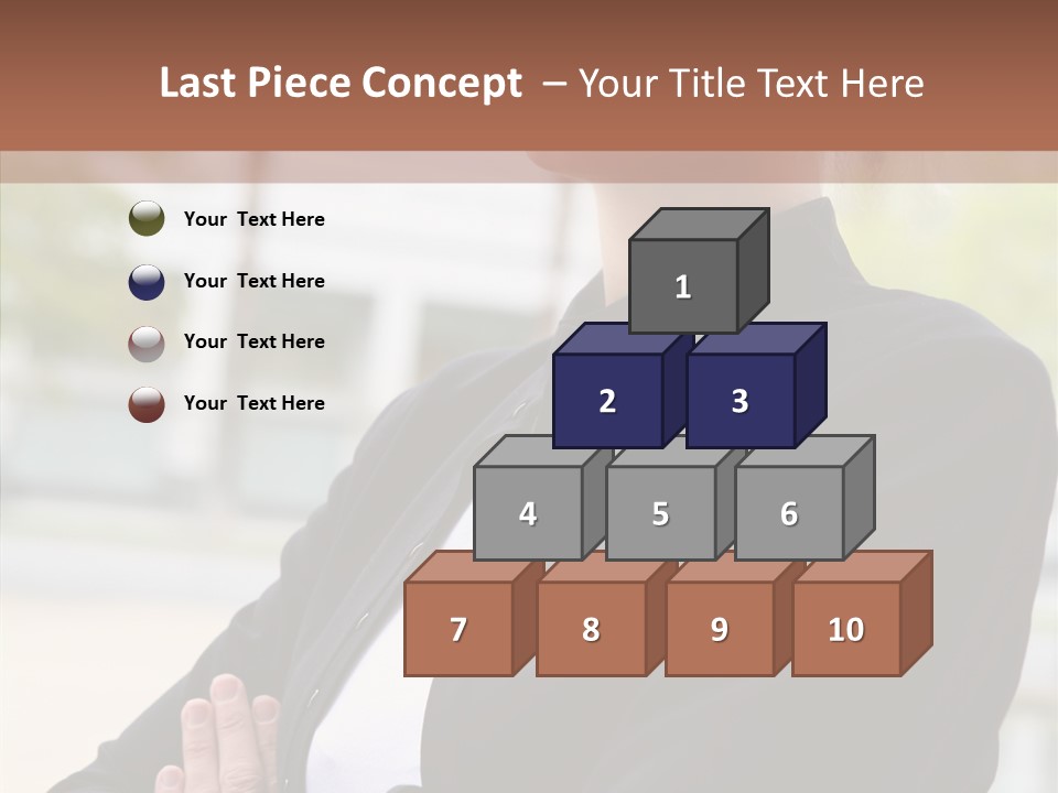 Beautiful Stern Young PowerPoint Template