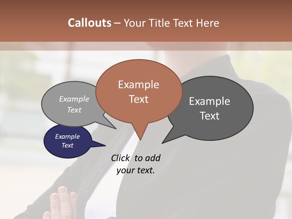 Beautiful Stern Young PowerPoint Template